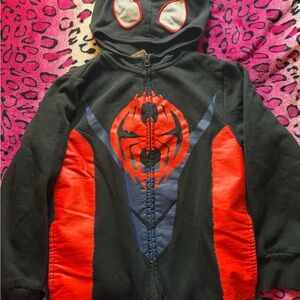 Spiderman Kids Costume - Black, Red, and Blue